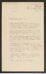 k.k. naturhistorisches Hofmuseum, Intendanzakten 1885-1896 (Hauer), Aktenzahl Z.66/1891, Seite 1